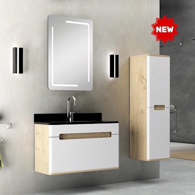 Beyoğlu 100- (Banyo Dolabı Set :684€, Boy Dolabı : 306€)